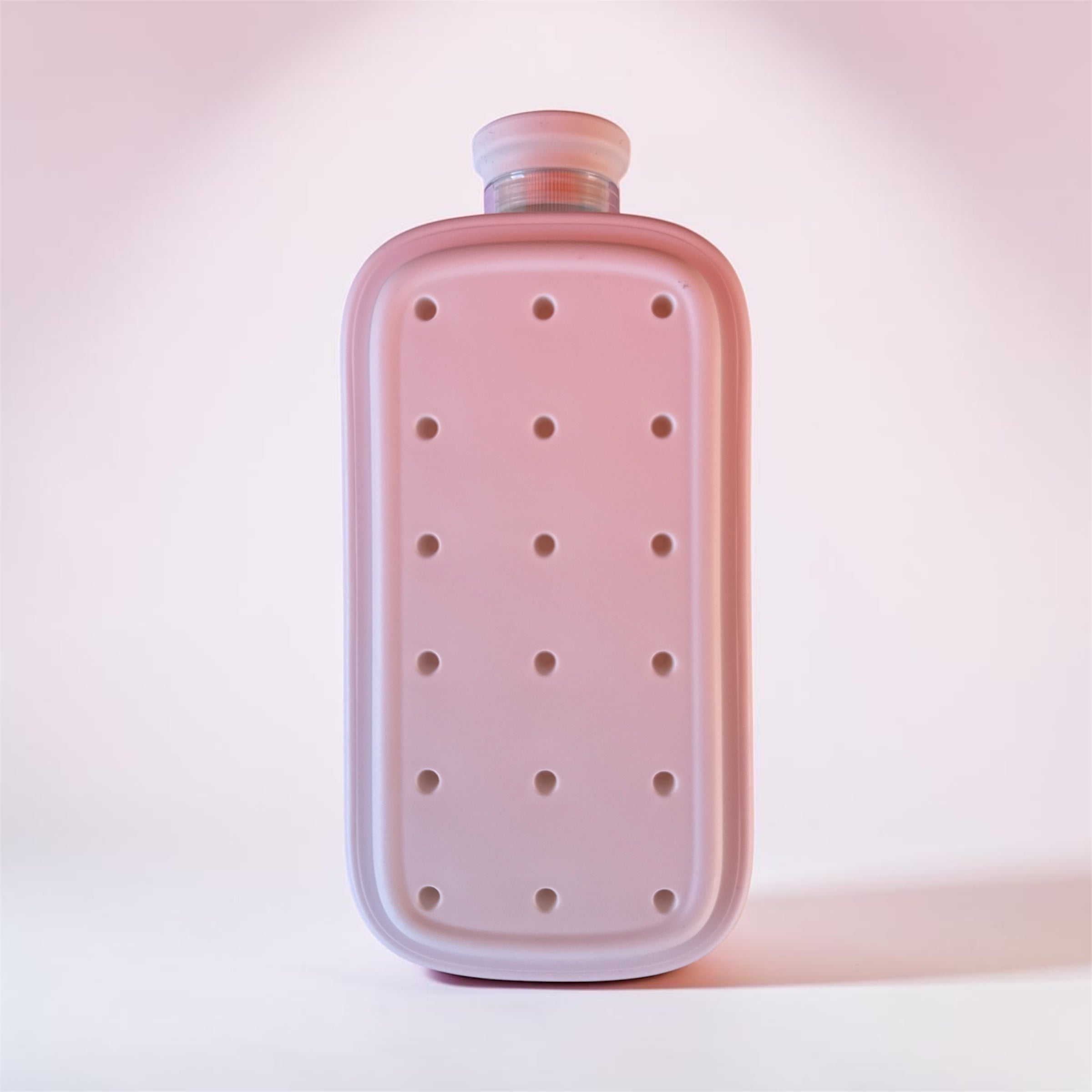 Gourde rose à glaçons (grande taille)